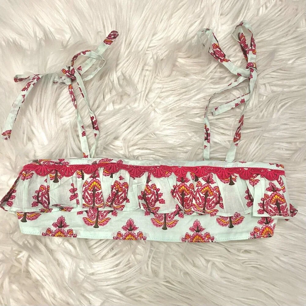 Lison Paris Cotton Bikini Top
